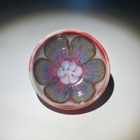 Image 1 of Pink/Rust Lily - Small Bowl/Ring Dish