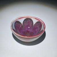 Image 3 of Magenta Flambé Lily - Small Bowl/Ring Dish