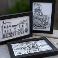 Deal Town Mini Framed Print Trio 