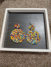 Twin design Kenyan Earrings 