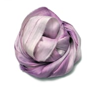 Image 4 of 10YD. VICTORIAN HAND DYED SARI SILK RIBBON BY COLOR BURST SILK