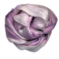 Image 5 of 10YD. VICTORIAN HAND DYED SARI SILK RIBBON BY COLOR BURST SILK
