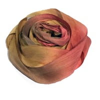 Image 4 of 10YD. CAJUN HAND DYED SARI SILK RIBBON BY COLOR BURST SILK