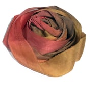 Image 5 of 10YD. CAJUN HAND DYED SARI SILK RIBBON BY COLOR BURST SILK