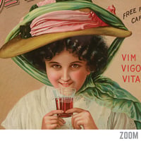 Image 3 of Vintage Dr Pepper Poster — Elegant Edwardian Soda Advertising Art