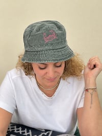 Image 1 of SKP Crab Bucket Hat Green