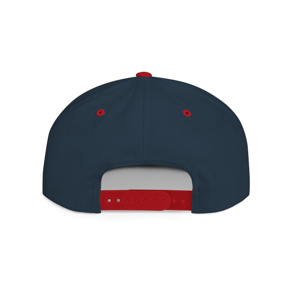 Image of Pink Glitter 'Peek-a-Boo Bitches' Flat Bill Snapback Hat