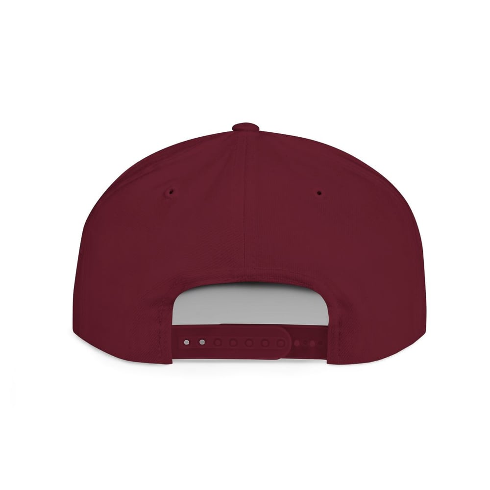 Image of Pink Glitter 'Peek-a-Boo Bitches' Flat Bill Snapback Hat