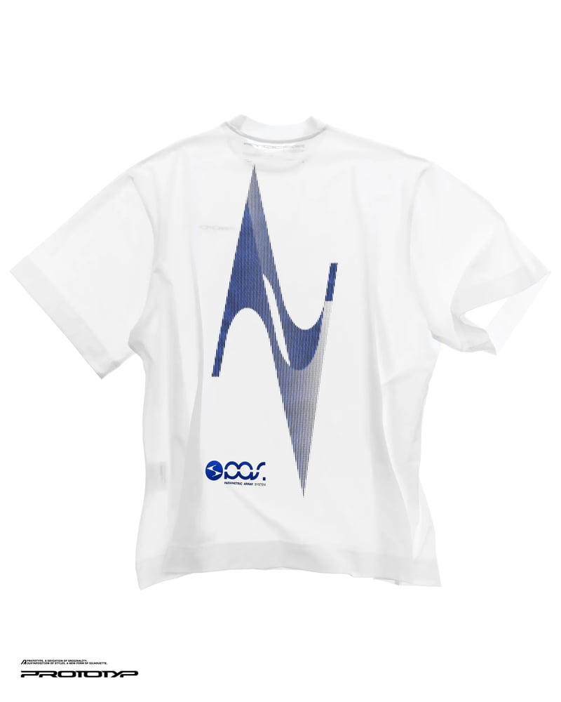 Image of PROTOTYP - SONIC Parametric Array Shirt (White)