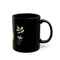 Image 2 of Vegan Avocado Black Mug — Cute Plant-Based Coffee Cup (11oz & 15oz)