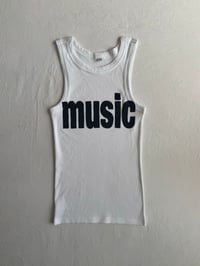 UNISEX RIBBED MUSIC VEST