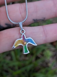 Tie-Dye Holy Spirit Necklace