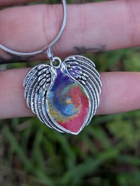 Rainbow Psalm 91 Necklace