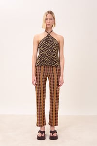 Image 2 of TOP MYSTERY ZEBRA MARRONE