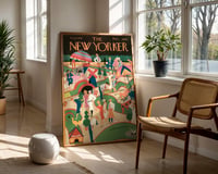 Image 2 of “The New Yorker” – August 15, 1931 – mini-golf cover illustration by Theodore G. Haupt
