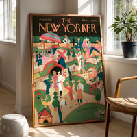 Image 1 of “The New Yorker” – August 15, 1931 – mini-golf cover illustration by Theodore G. Haupt