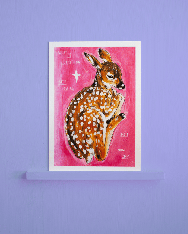 WHAT IF - A5 FineArt Print
