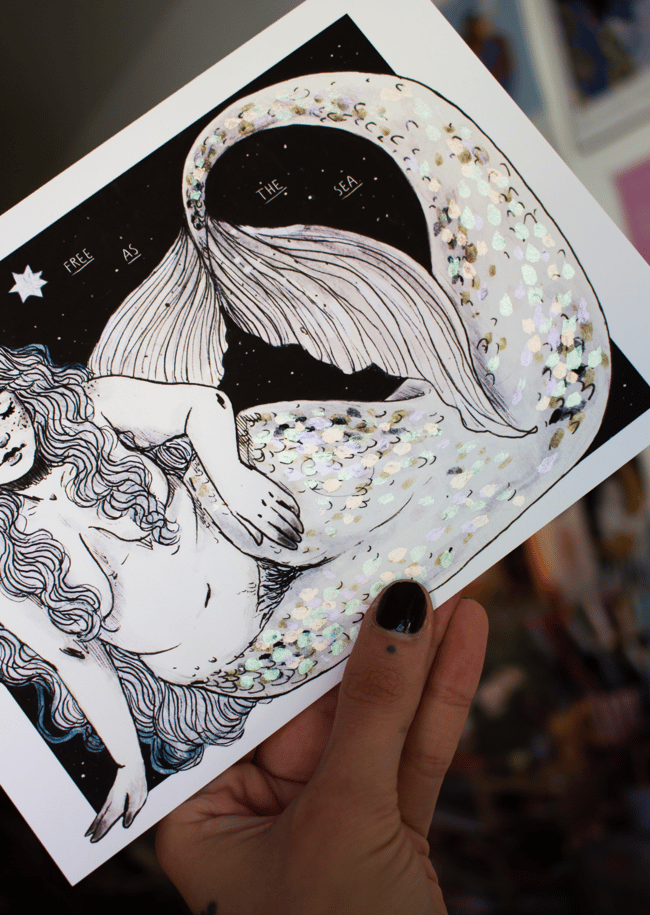 FREE - A5 FineArt Print + Highlight
