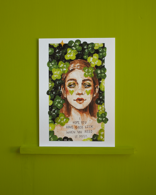 LUCK - A5 FineArt Print