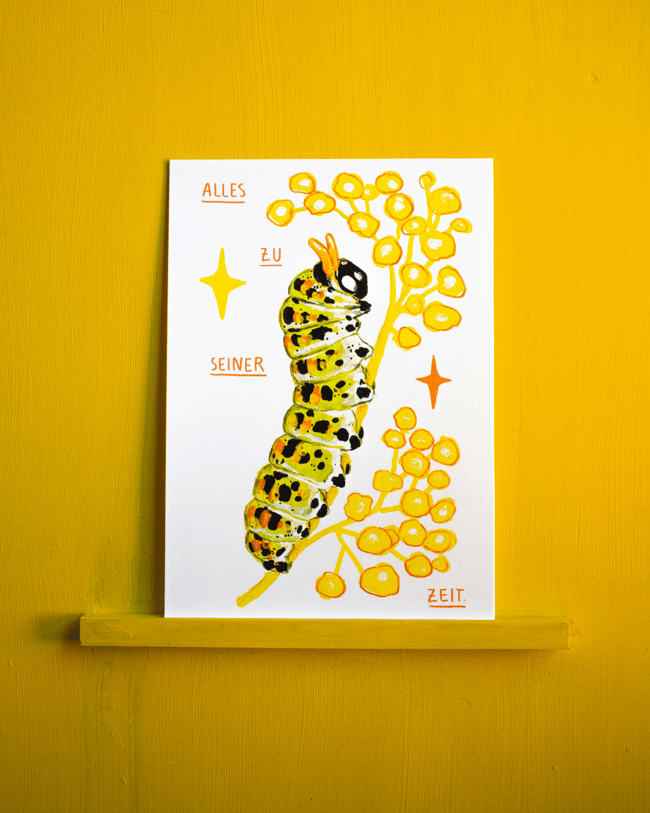 ZEIT  - A5 FineArt Print