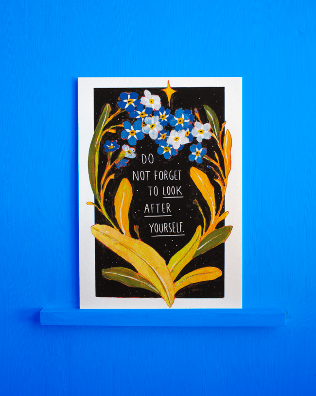 LOOK - A5 FineArt Print