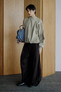 Image 2 of THE IDIOT Adjustable Pleated Trouser