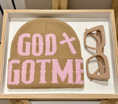 Image of God Got Me Beanie Set