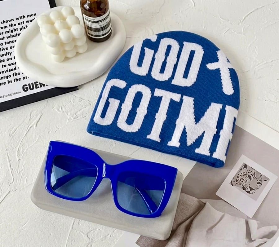 Image of God Got Me Beanie Set