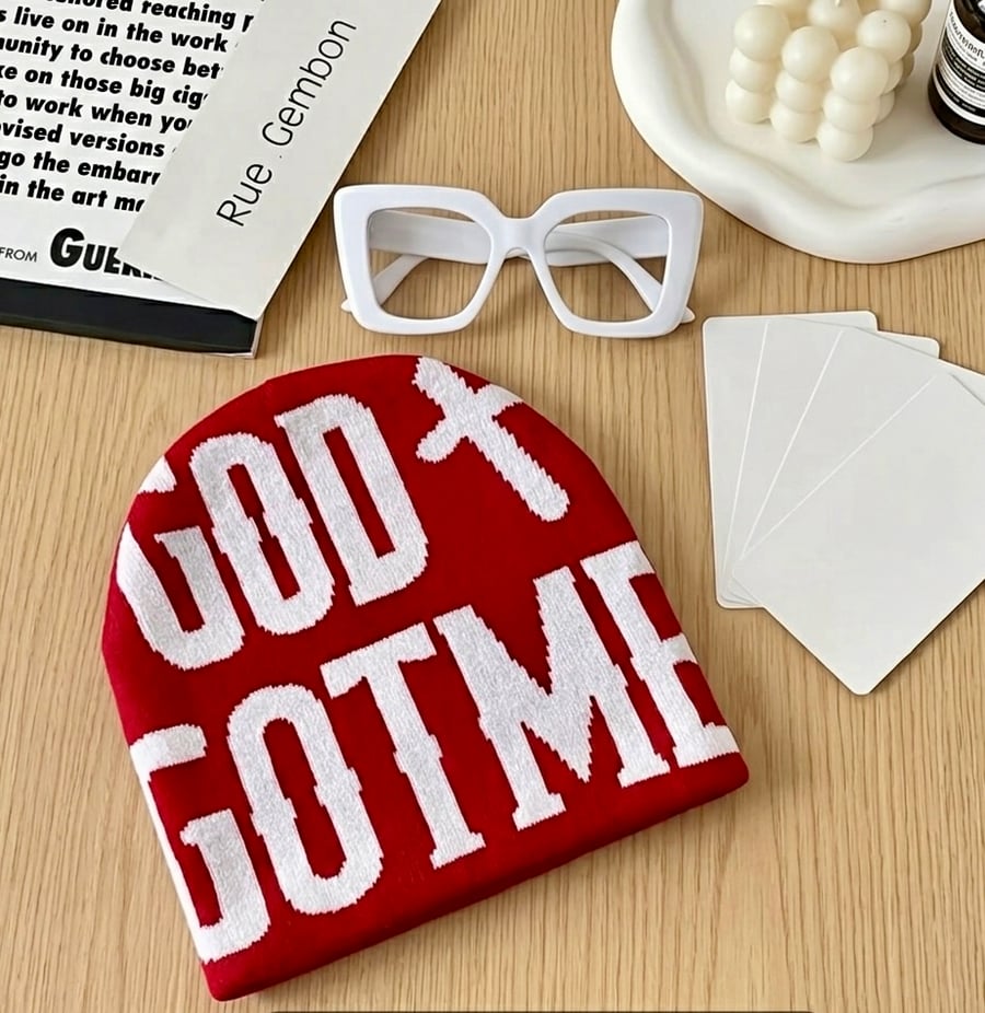 Image of God Got Me Beanie Set