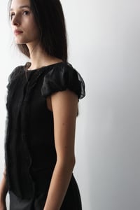 Image 5 of Pre-order May Panelled texture jersey tee shirt ( PRE ORDER PRICE)