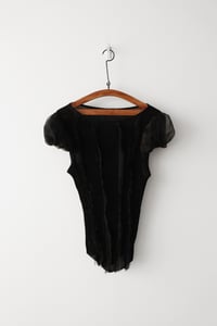 Image 4 of Pre-order May Panelled texture jersey tee shirt ( PRE ORDER PRICE)