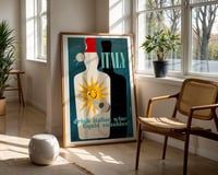 Image 2 of Vintage “ITALY – Drink Italian Wine, Liquid Sunshine!” Poster