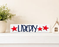 Image 2 of Patriotic Signs/4th of July Shelf Sitters