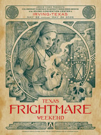 2026 Texas Frightmare Weekend Poster ( Printer's Proof)