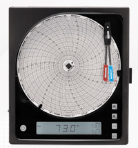 Image 1 of DICKSON TH8-10 Temperature and Humidity Chart Recorder, 8"