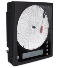 Image 2 of DICKSON TH8-10 Temperature and Humidity Chart Recorder, 8"