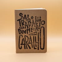 Image 1 of Caderno A6 impresso à mão - Caixinha 2