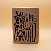 Image 1 of Caderno A6 impresso à mão - Caixinha 3