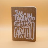 Image 1 of Caderno A6 impresso à mão - Caixinha 4
