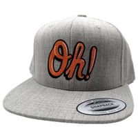 Baltimore Oh! Classic Snapback (Grey)