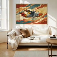Image 7 of Stampa Fine Art in stile vintage Grumman HU-16A "ALBATROSS"