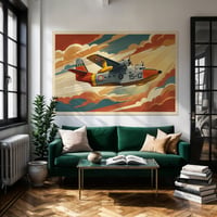 Image 1 of Stampa Fine Art in stile vintage Grumman HU-16A "ALBATROSS"