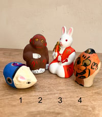 Image 1 of Talisman - Mouse, Monkey, Rabbit, Niō (Guardian statue)
