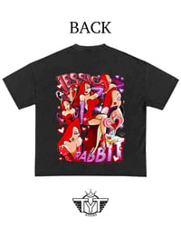 Image 2 of BLING Oversized Cropped 'Jessica' Shirt
