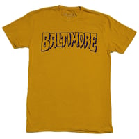 Spoopy Shirt Mustard/Purple