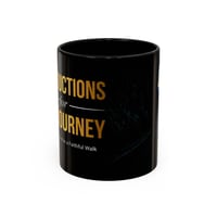 Image 1 of Motivational Journey Coffee Mug — "Instructions for the Journey" Design