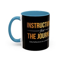 Image 5 of Motivational Journey Coffee Mug — "Instructions for the Journey" Design