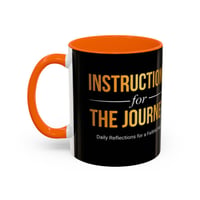 Image 3 of Motivational Journey Coffee Mug — "Instructions for the Journey" Design