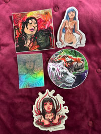 sticker pack (5 stickers)