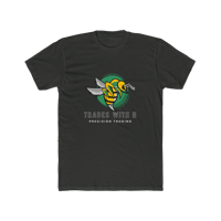 Image 3 of Precision Trading Bee T-Shirt — "Trades With B" Logo Tee